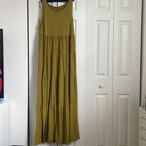 Lime Green Summer Maxi